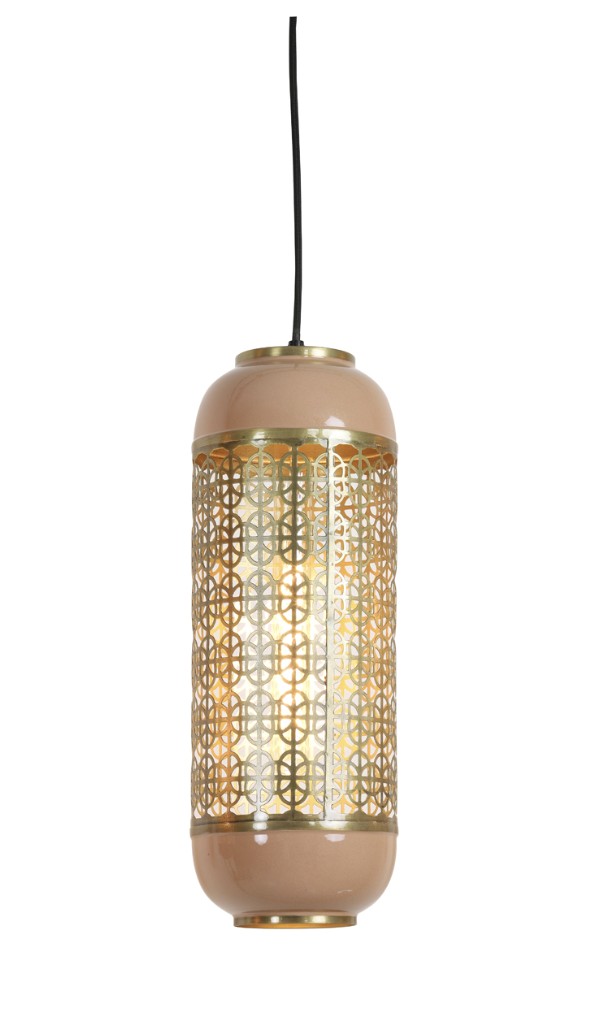 Suspension Hoja ancien rose homa home