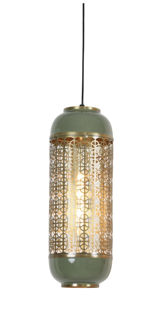 Suspension Hoja vert olive homa home