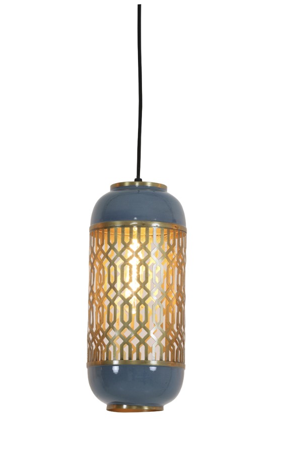 Suspension Hoji bleu acier homa home