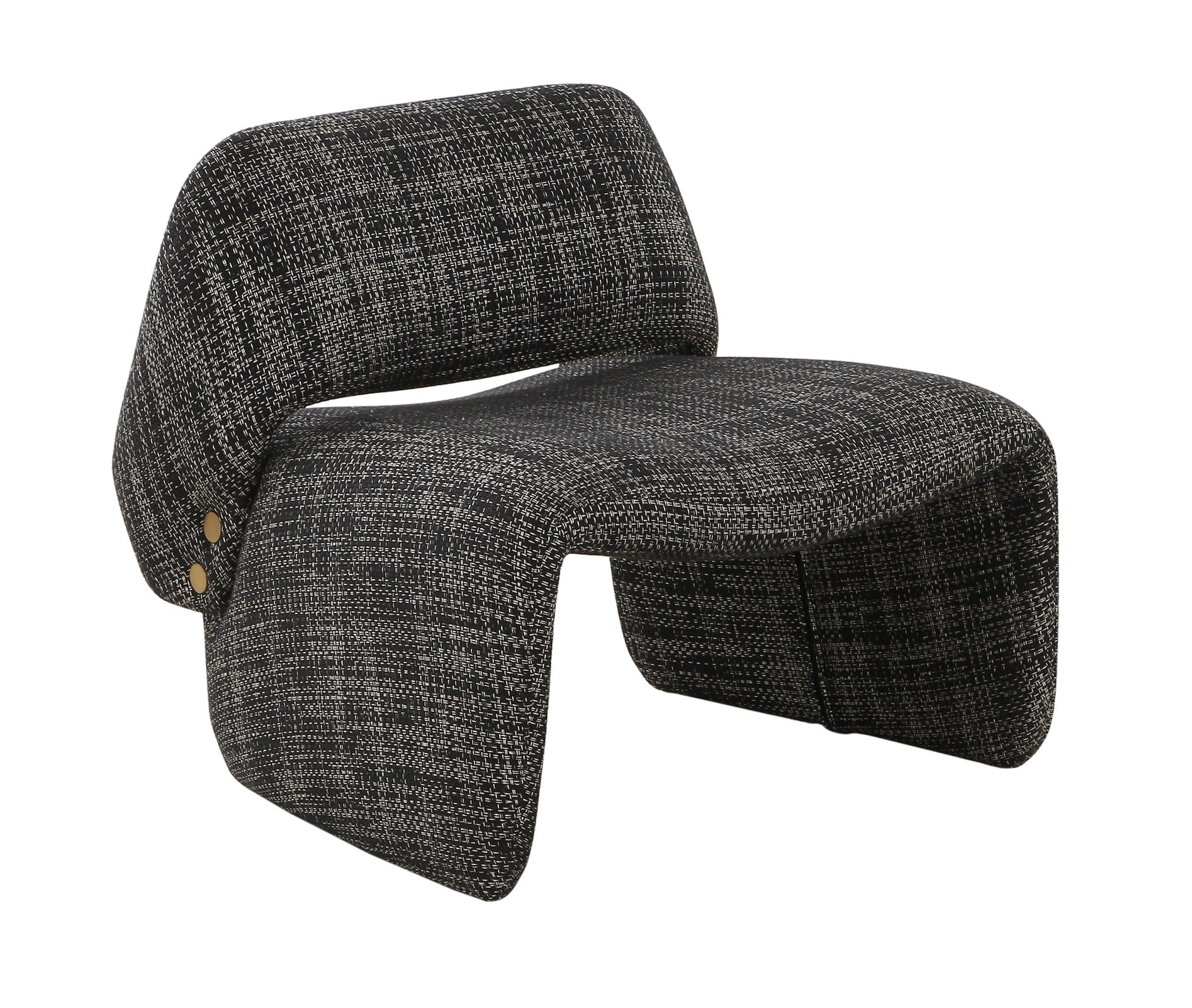 Fauteuil ROMA Gris chiné L'Empreinte
