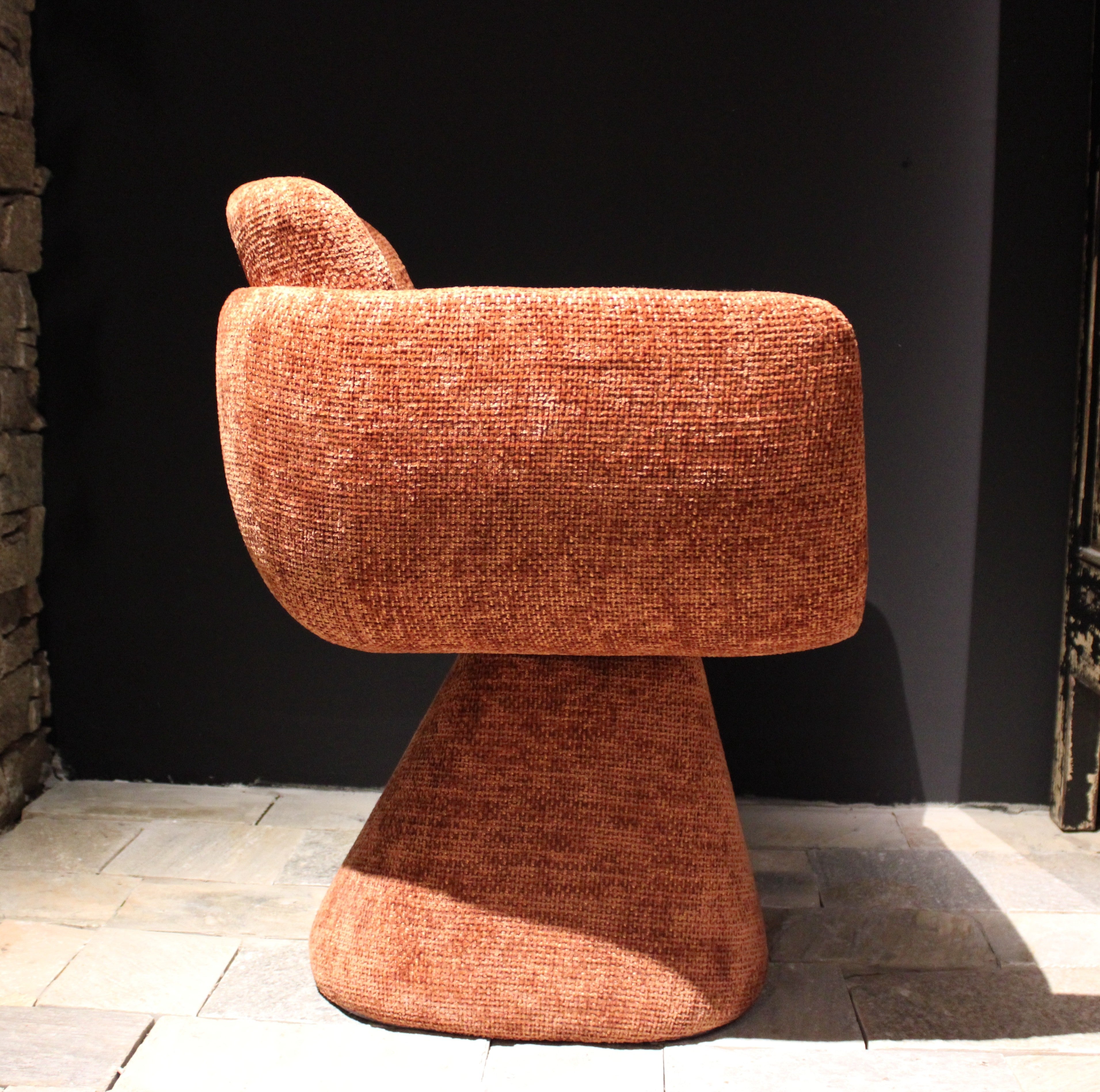 Fauteuil Pivotant Lexi Terre Cuite L'Empreinte