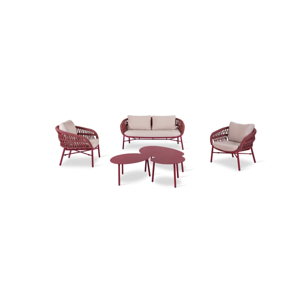 Salon complet HOLLY Wine homa home