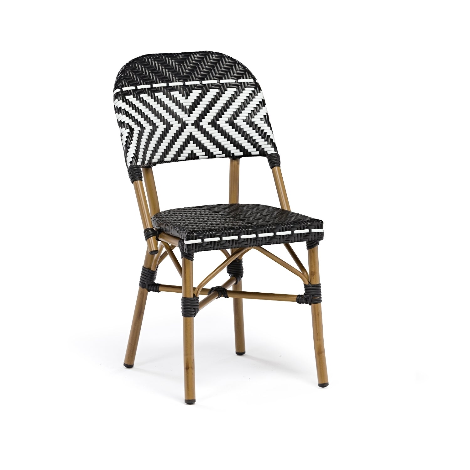 Chaise Hera noire/blanche homa home