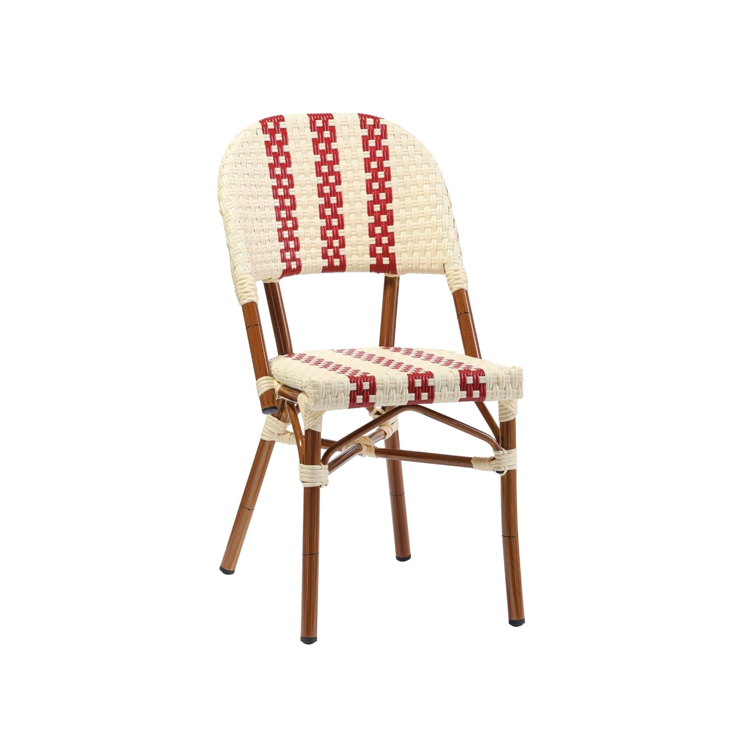 Chaise Hera rouge/blanche homa home
