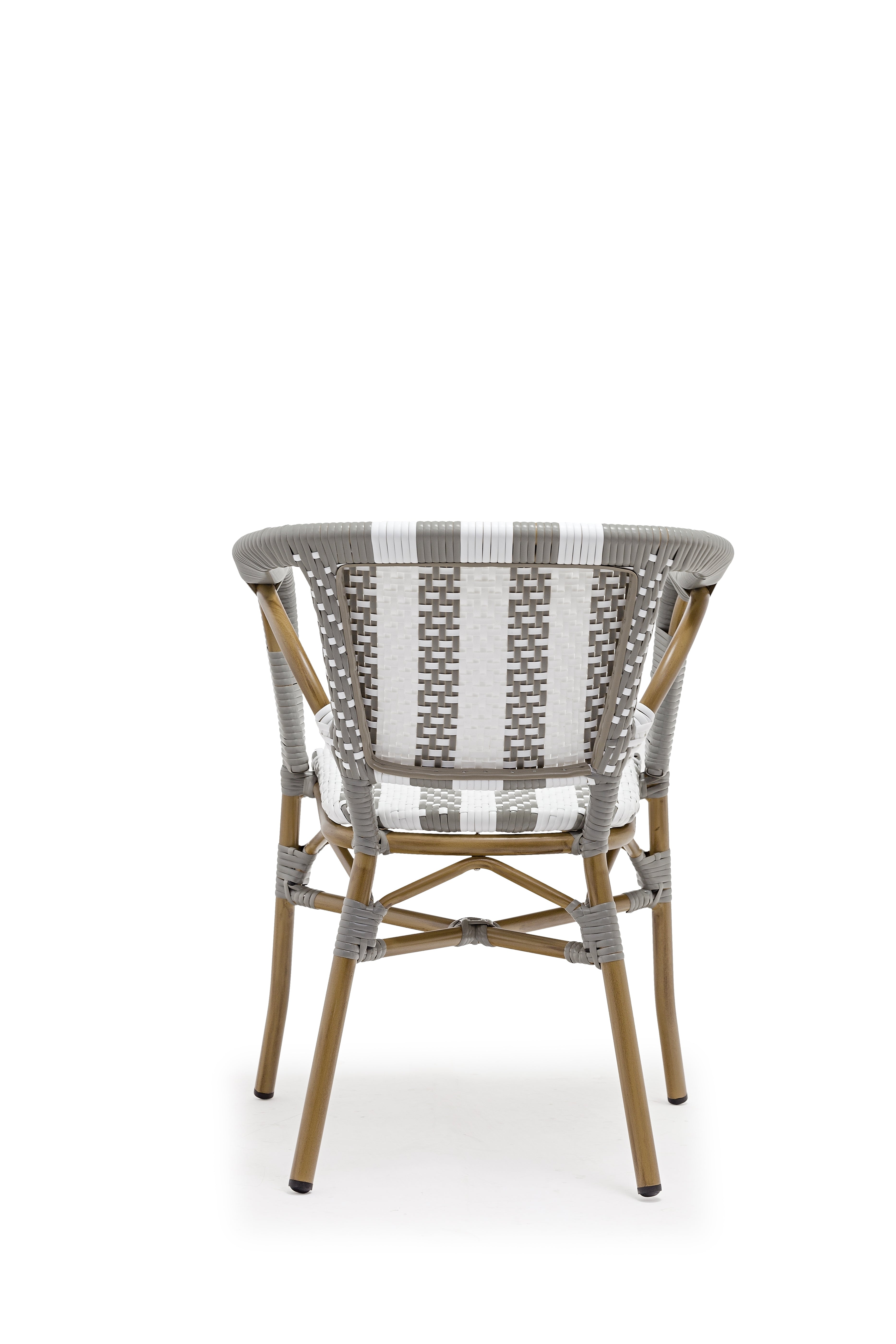 Fauteuil Dona blanc/gris homa home