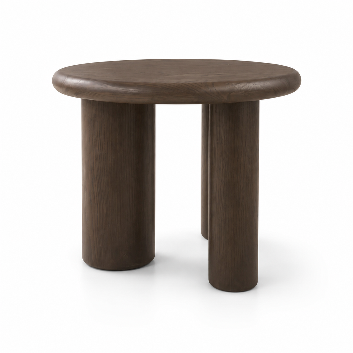 Table basse ANA ronde en noyer – Ø 60 × H 50 cm homa home