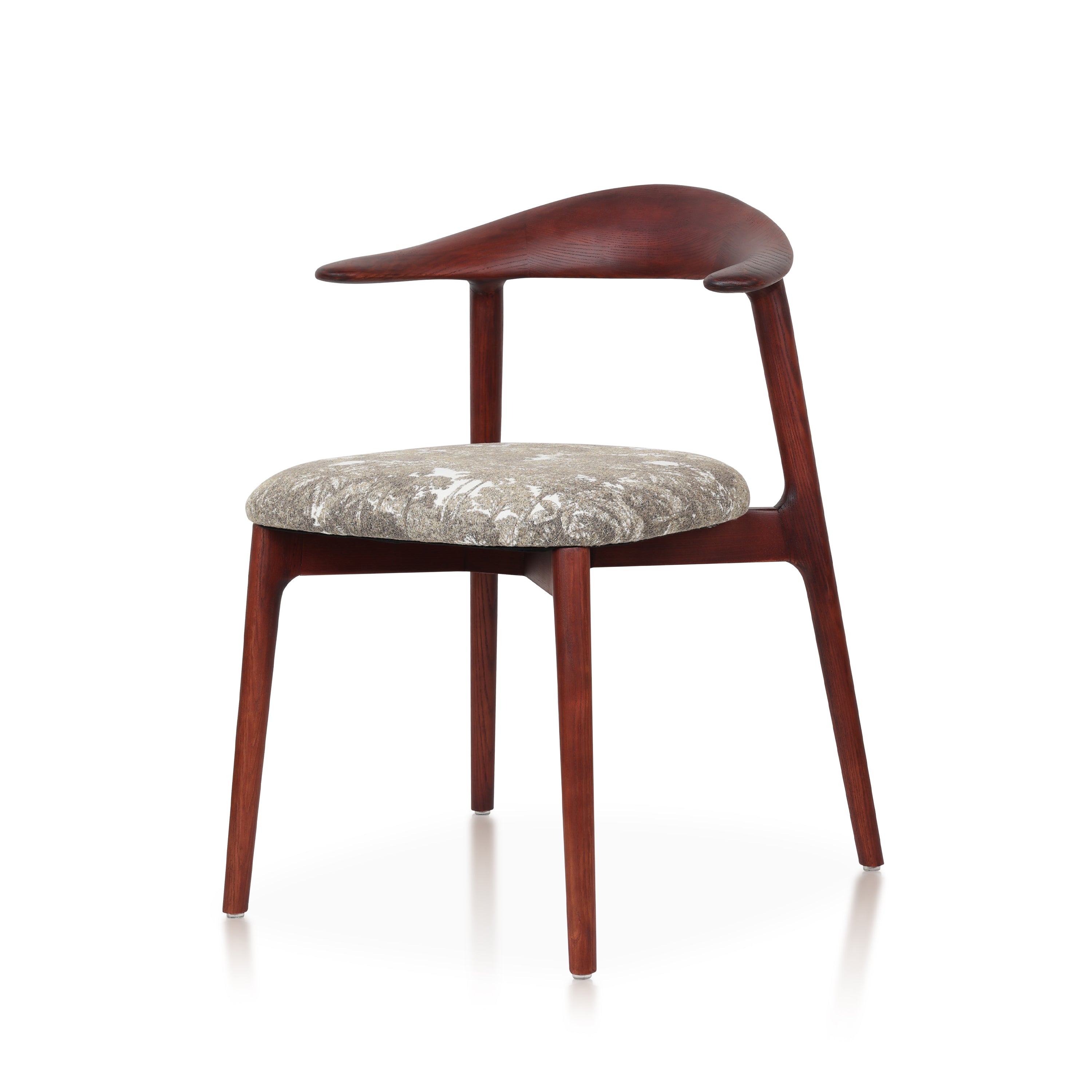 Chaise TORTUGA rouge grenat homa home