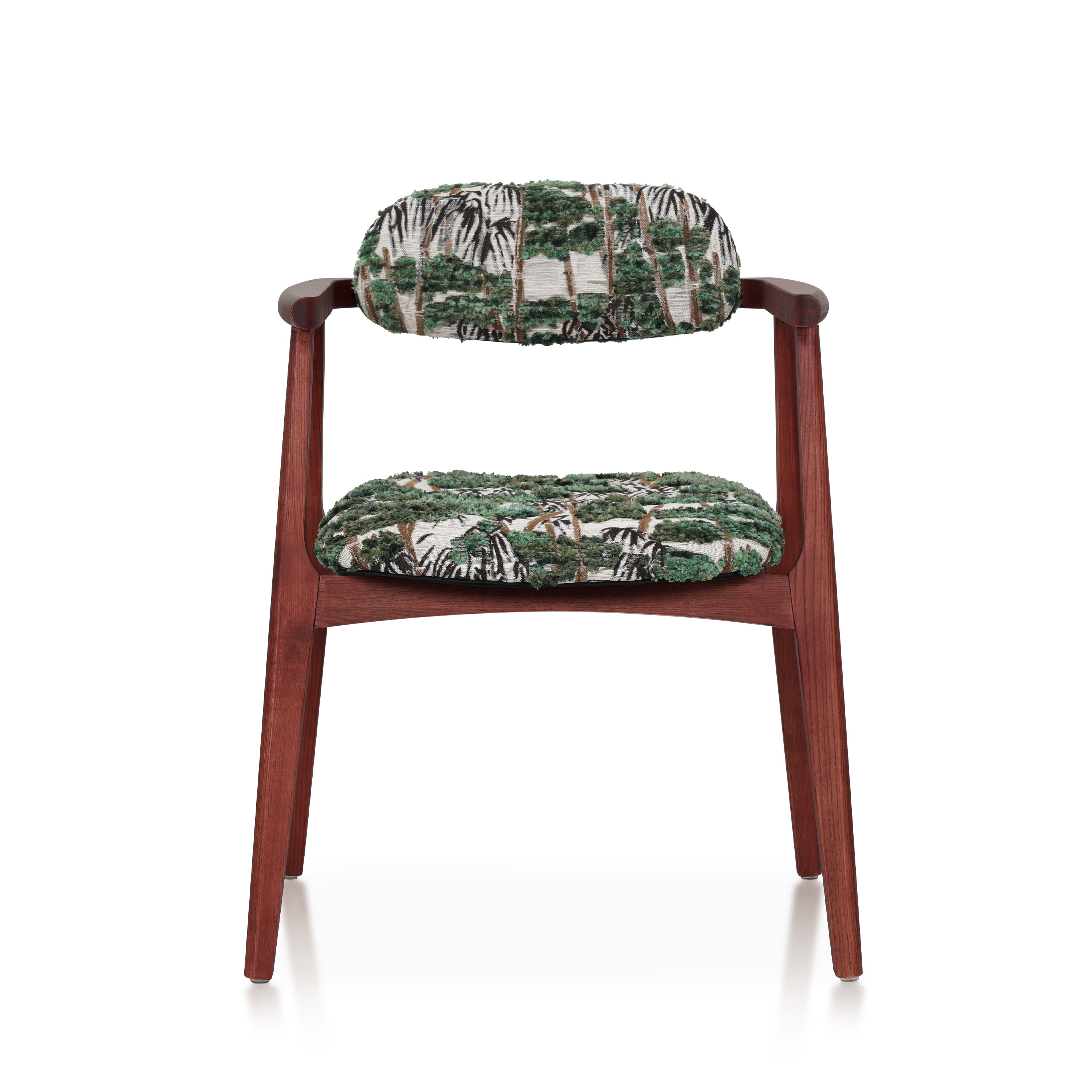 Chaise FOREST rouge grenat homa home