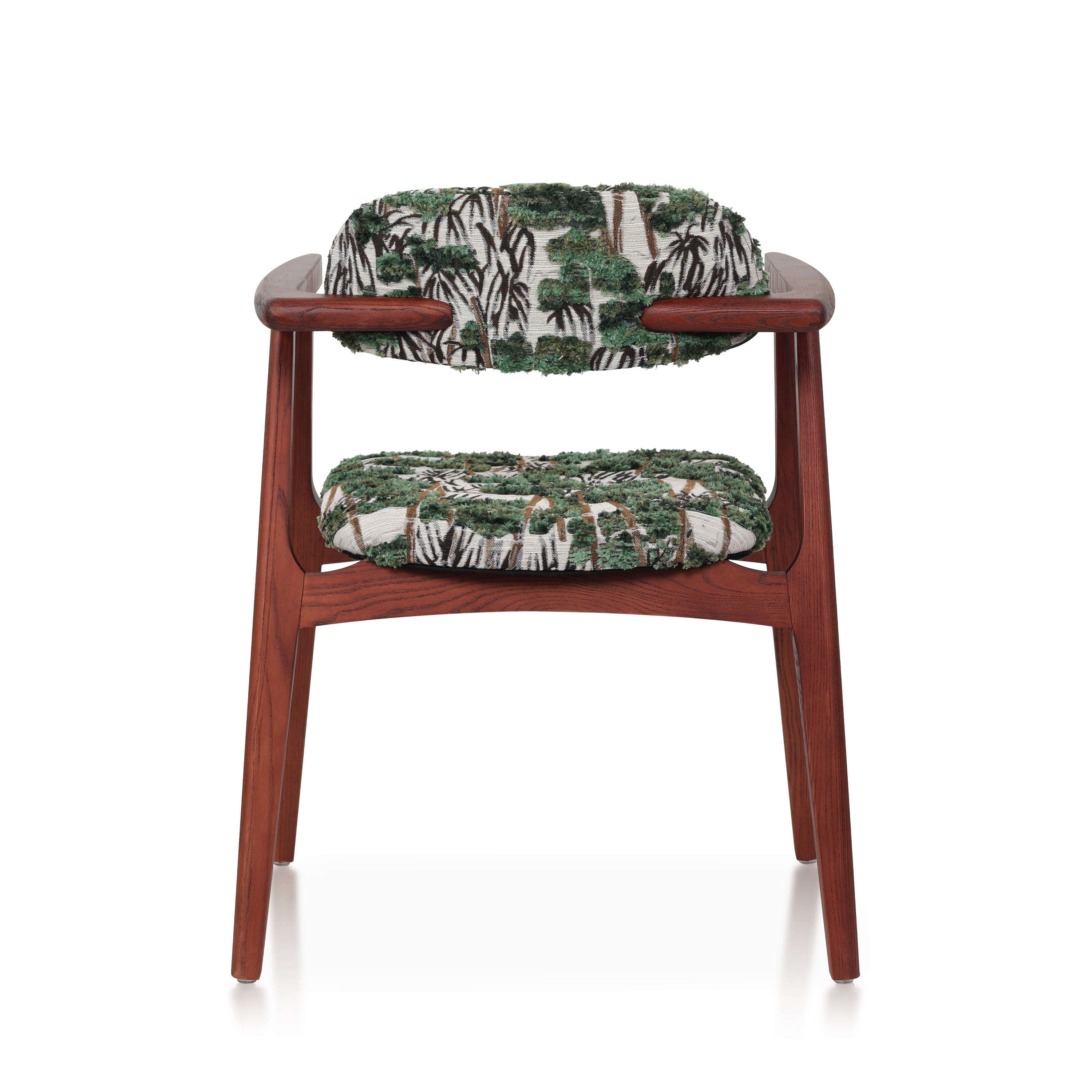 Chaise FOREST rouge grenat homa home