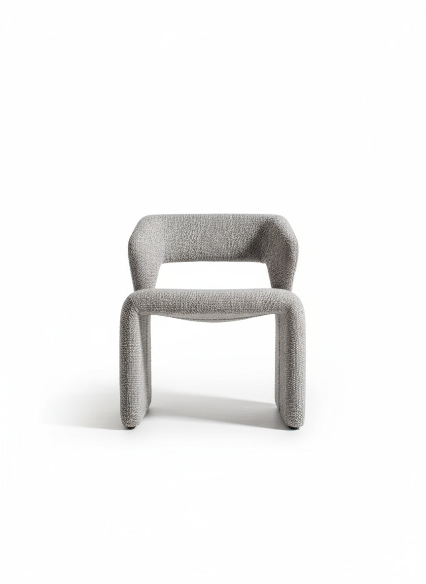 Chaise Roma Tissus Bouclette
