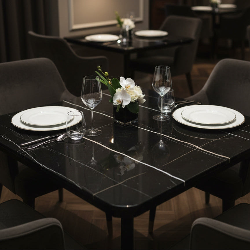 Plateau de table Matt Lauren Black homa home