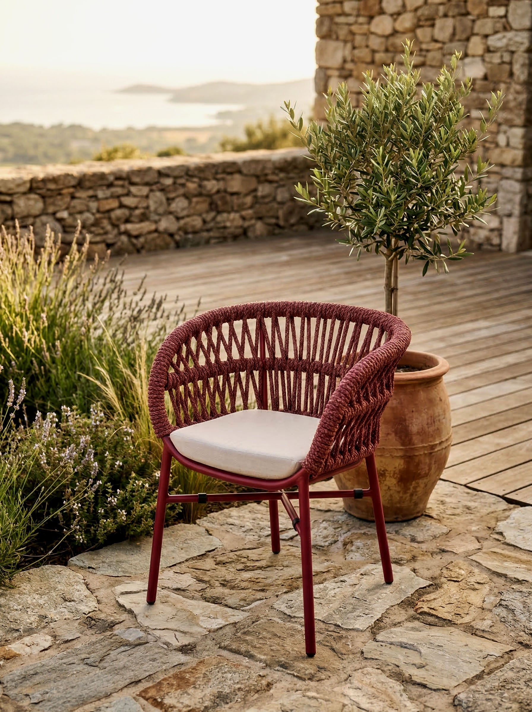 Chaise Mattea Wine L'Empreinte