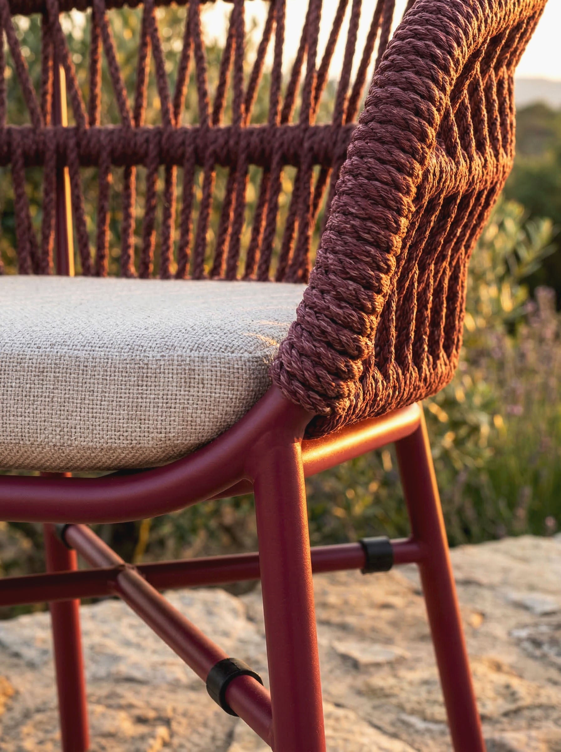 Chaise Mattea Wine L'Empreinte