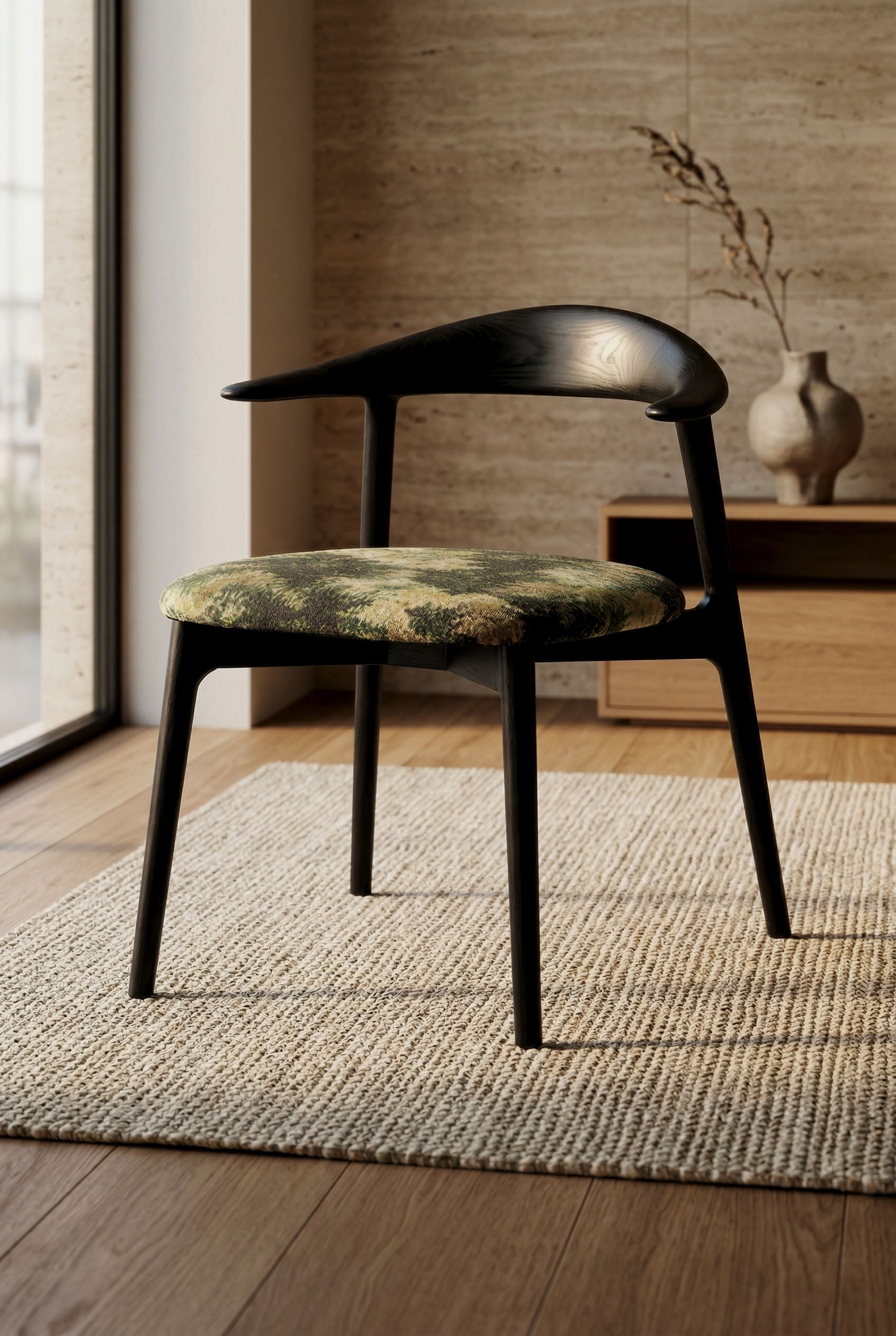Chaise TORTUGA noir homa home