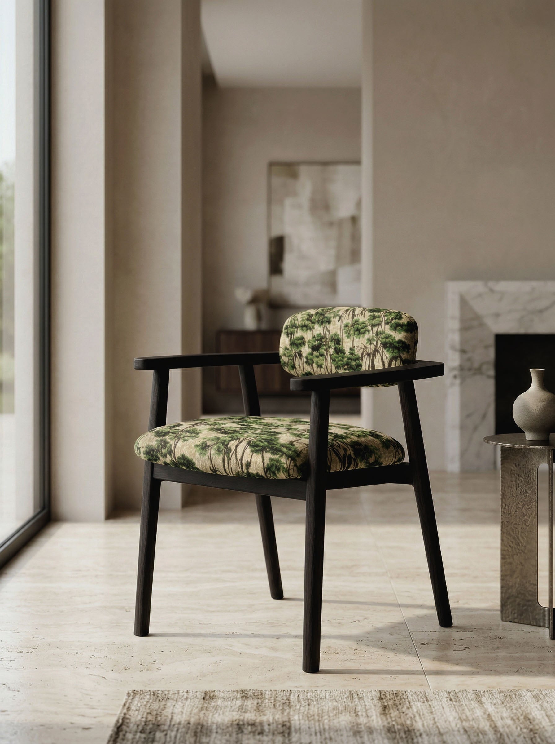 Chaise FOREST noir homa home