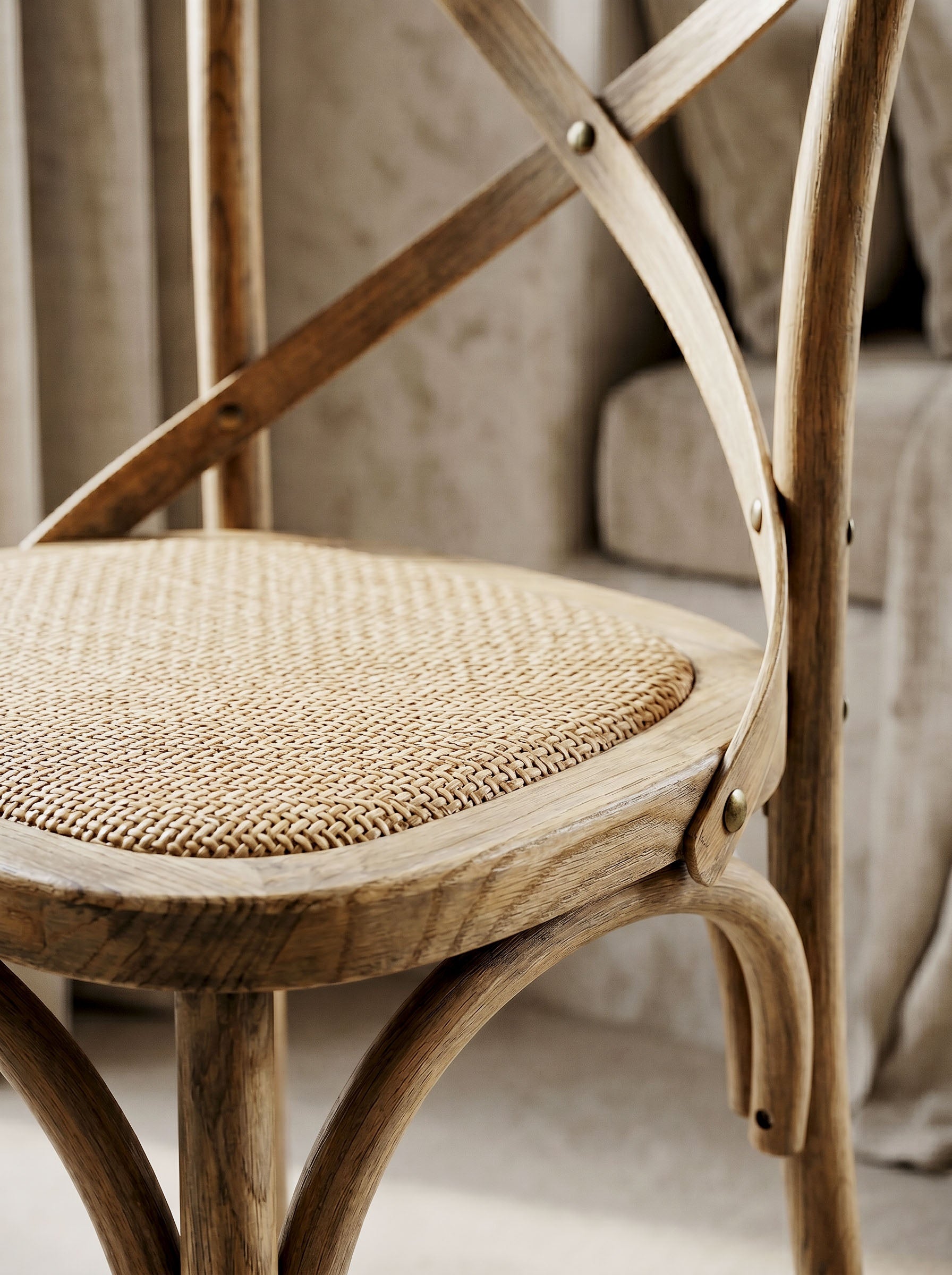Chaise bistrot Cassidy naturel homa home