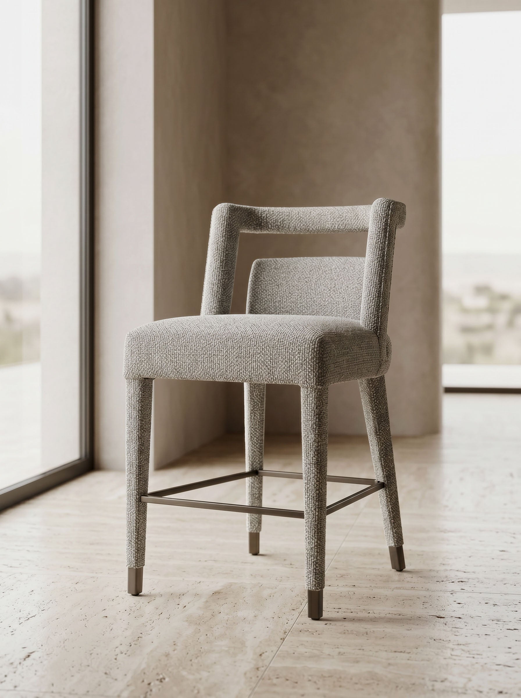 Tabouret PALOMA Bouclette homa home