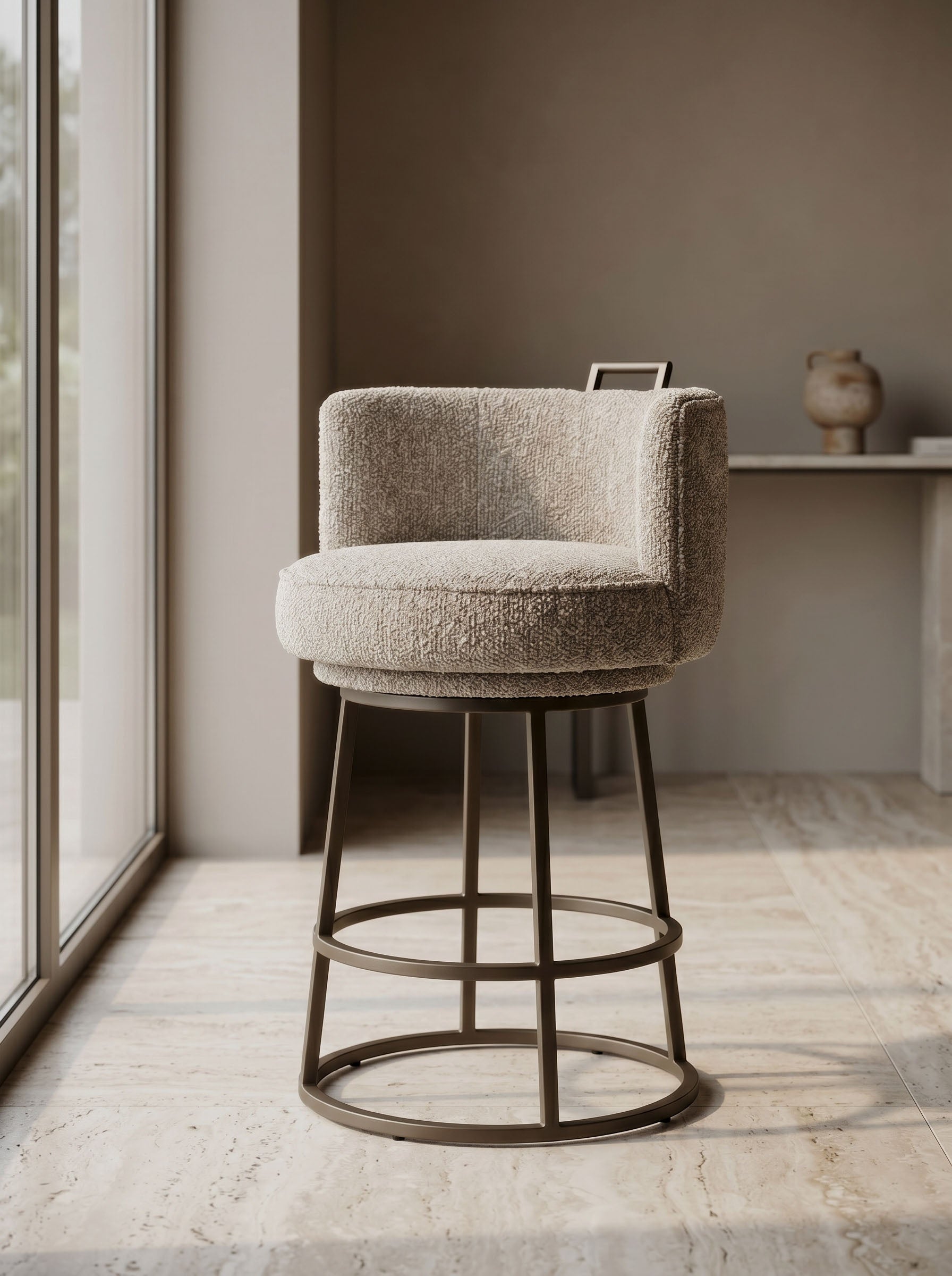 Tabouret DANA Bouclette homa home