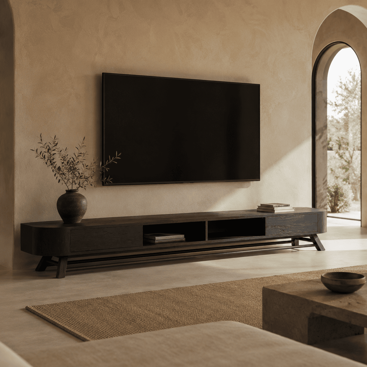 Meuble tv SYDNEY en 180cm L'Empreinte