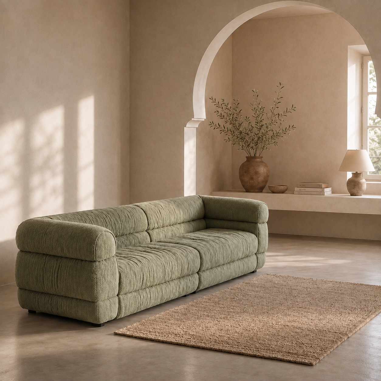 Canapé ZOLA Vert homa home