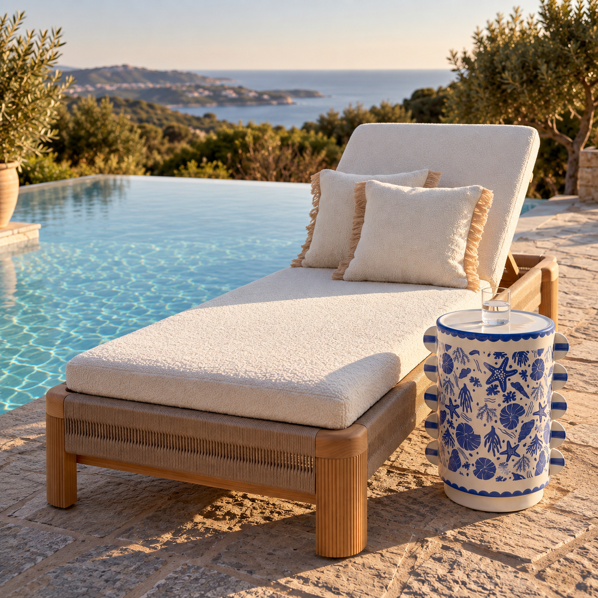 Table d'appoint Posidonia Homa Home