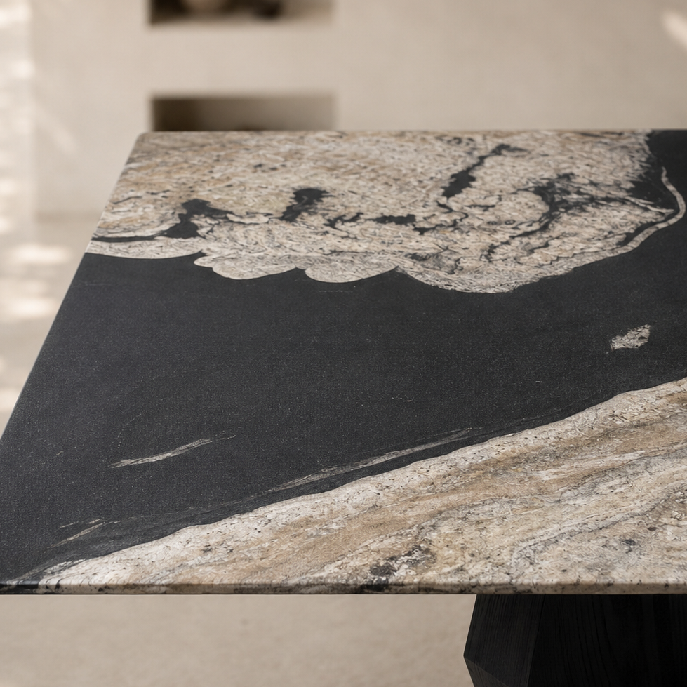 Table à manger Venea 3 pieds 320x120 cm homa home