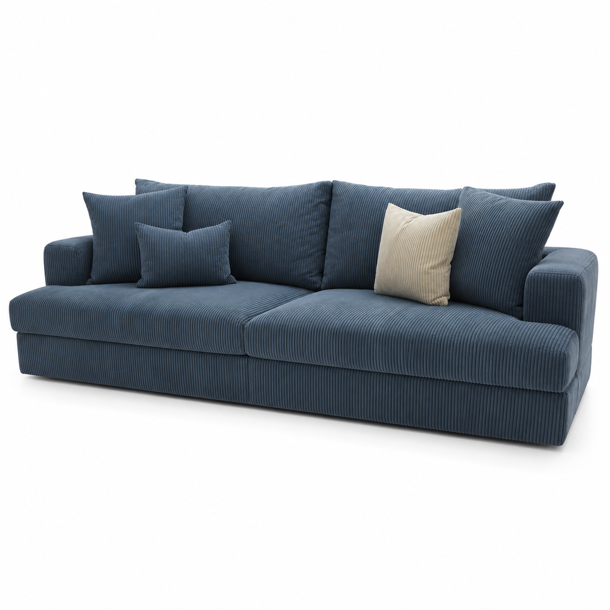 Canapé ROMA Bleu 257cm homa home