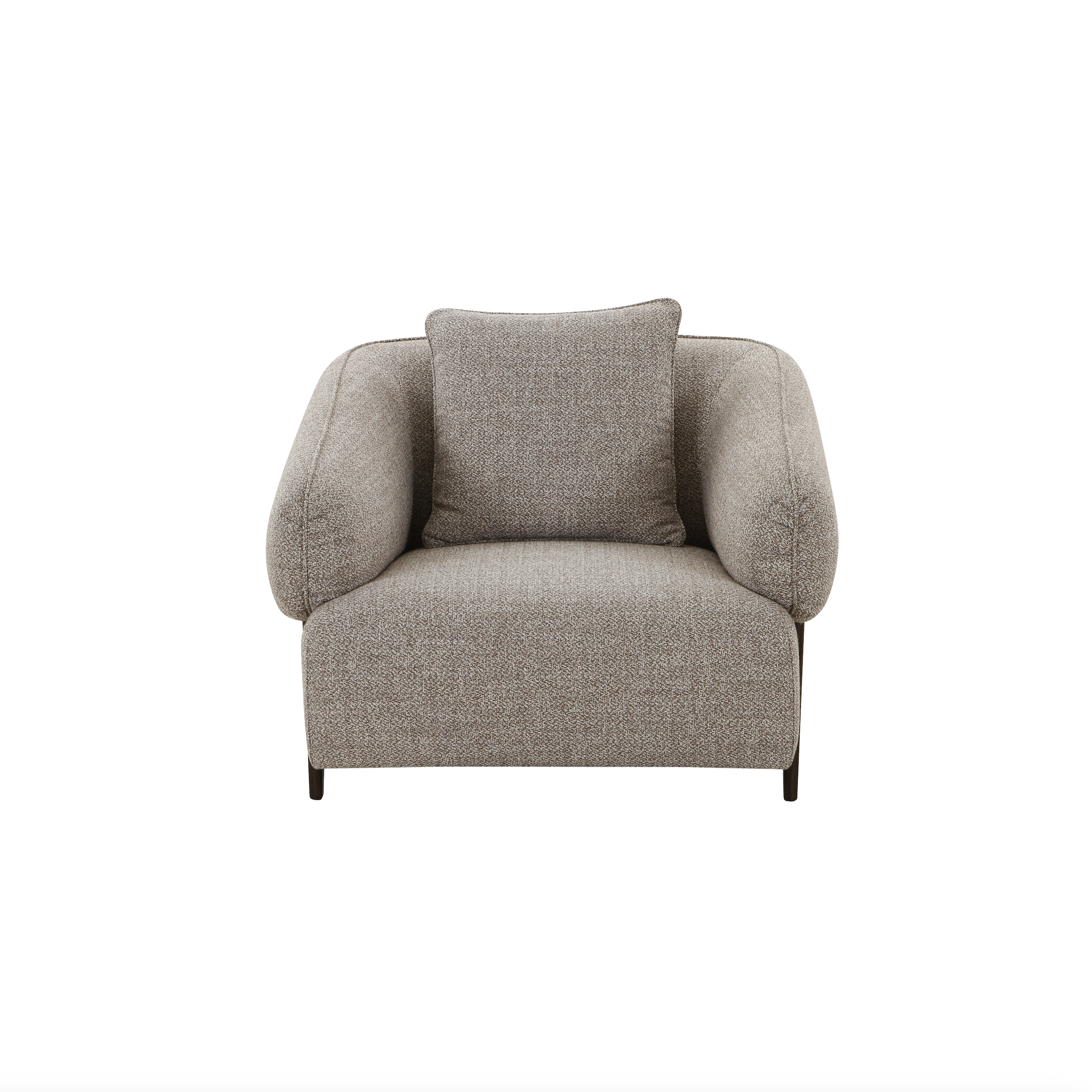 FAUTEUIL MILANO 1 PLACE GREIGE homa home