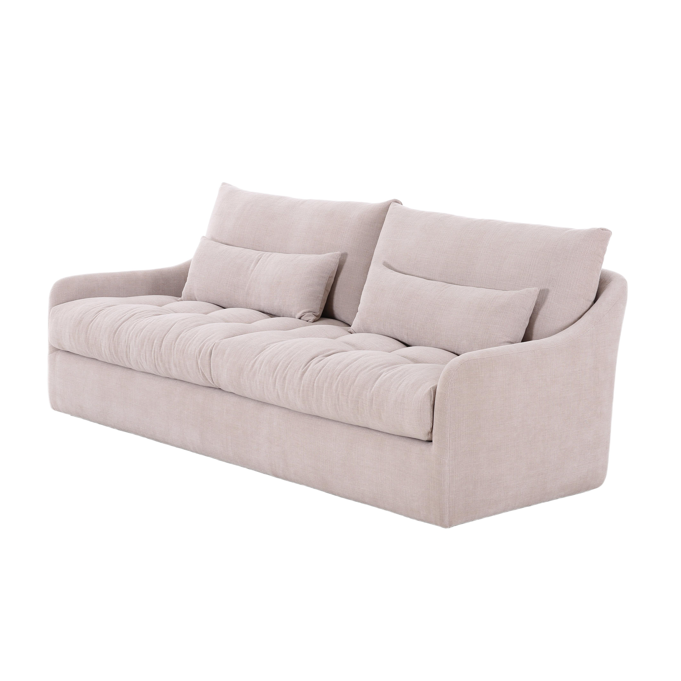Canapé LAGUNA Beige 3 places homa home