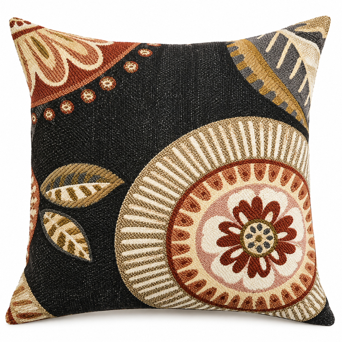 Coussin décoratif brodé Naya | Homa Home 50x50 Homa Home
