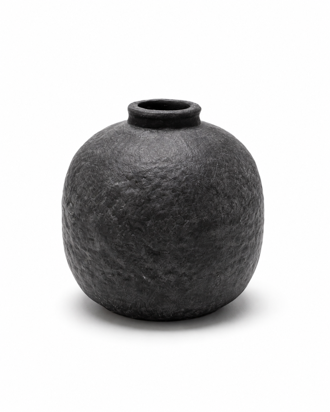 Vase décoratif ONYX noir texturé Homa Home