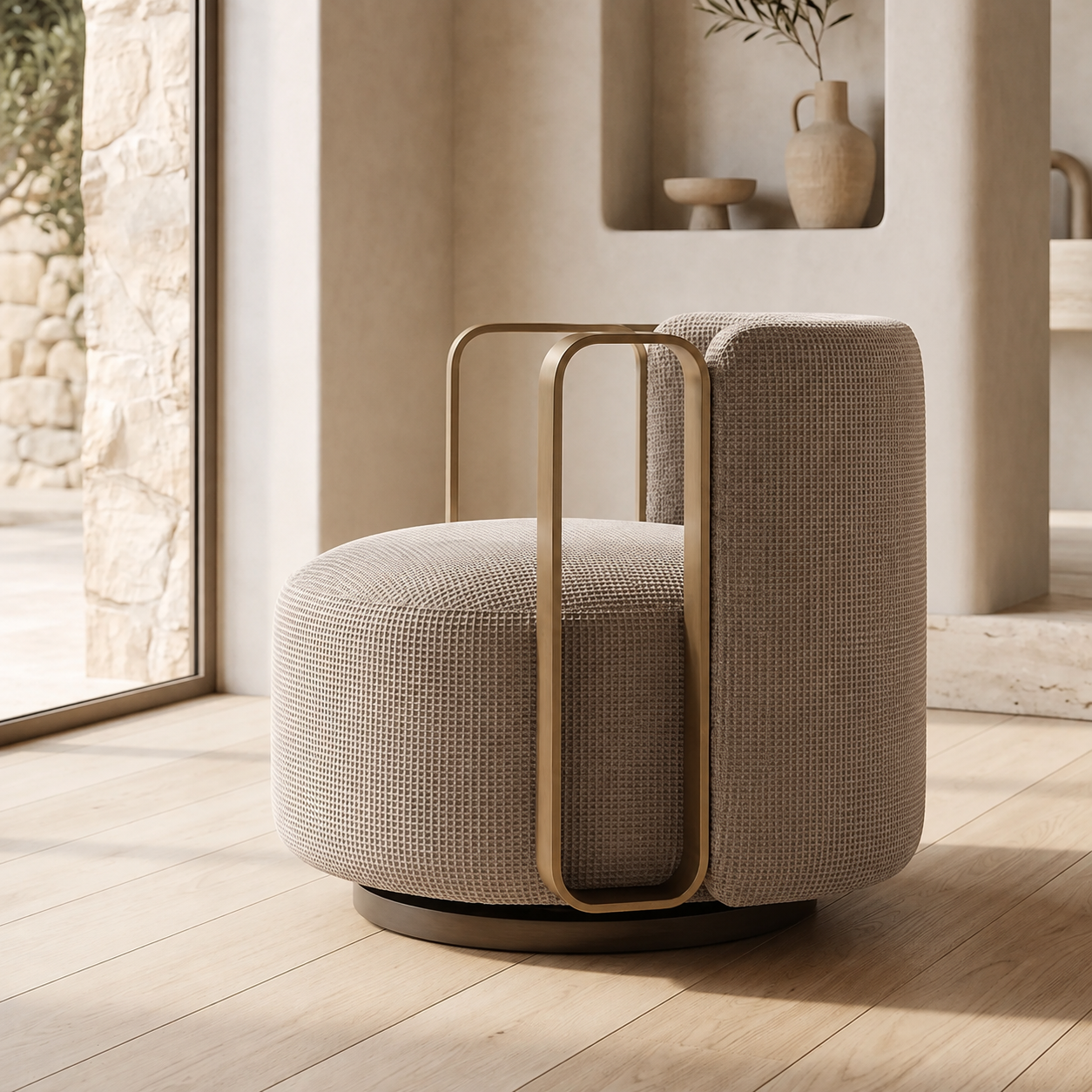Fauteuil OUVEA pivotant homa home