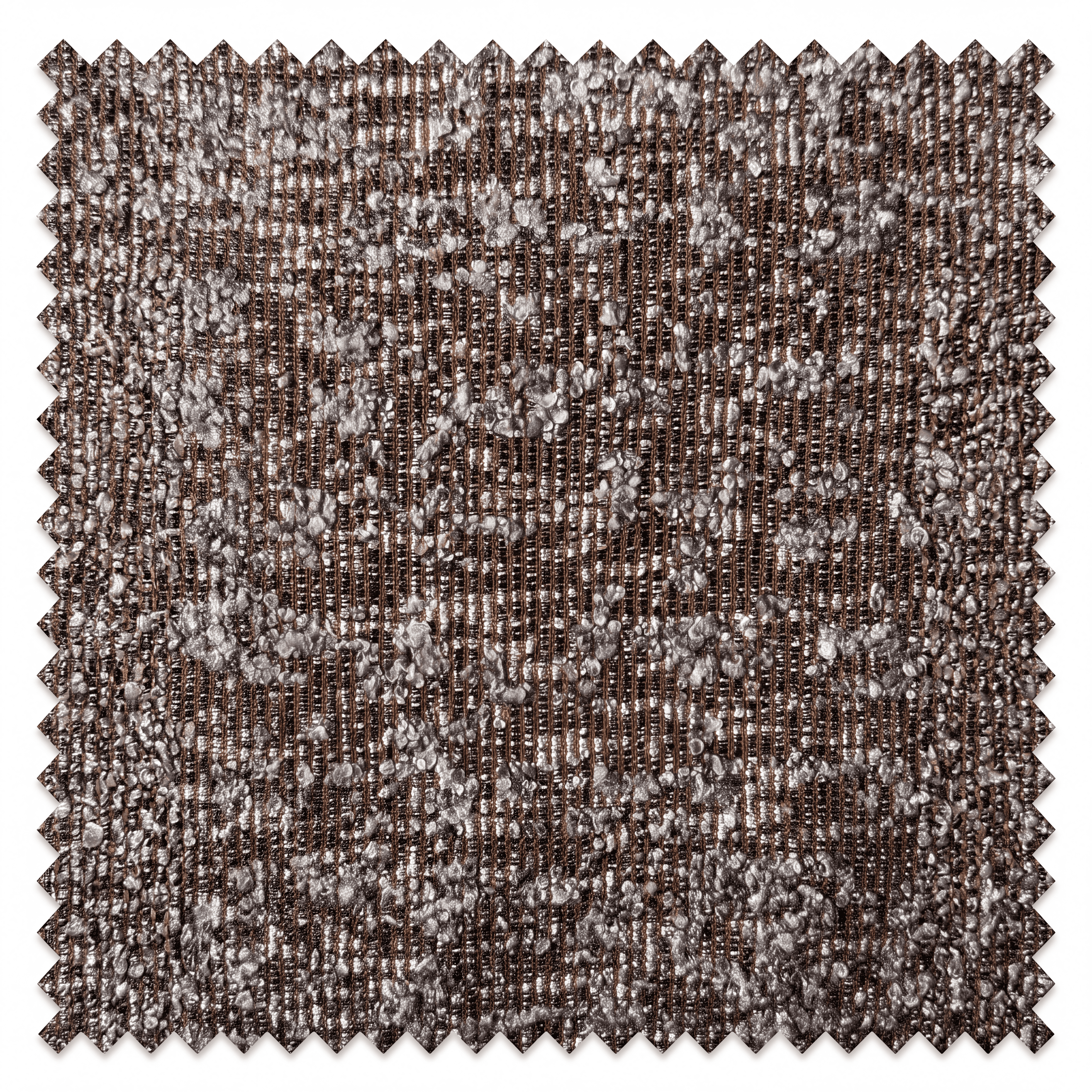 Canapé ROMA 357 cm – Velours beige & bouclette marron Homa Home