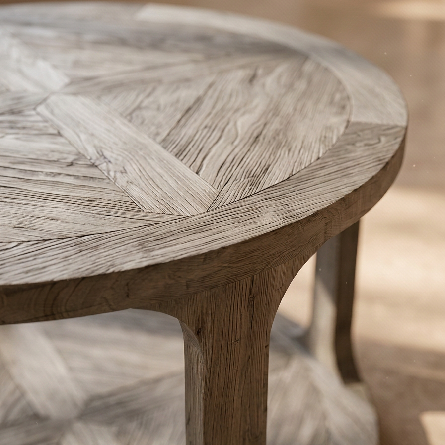 Table basse en Orme Ø 60 cm homa home