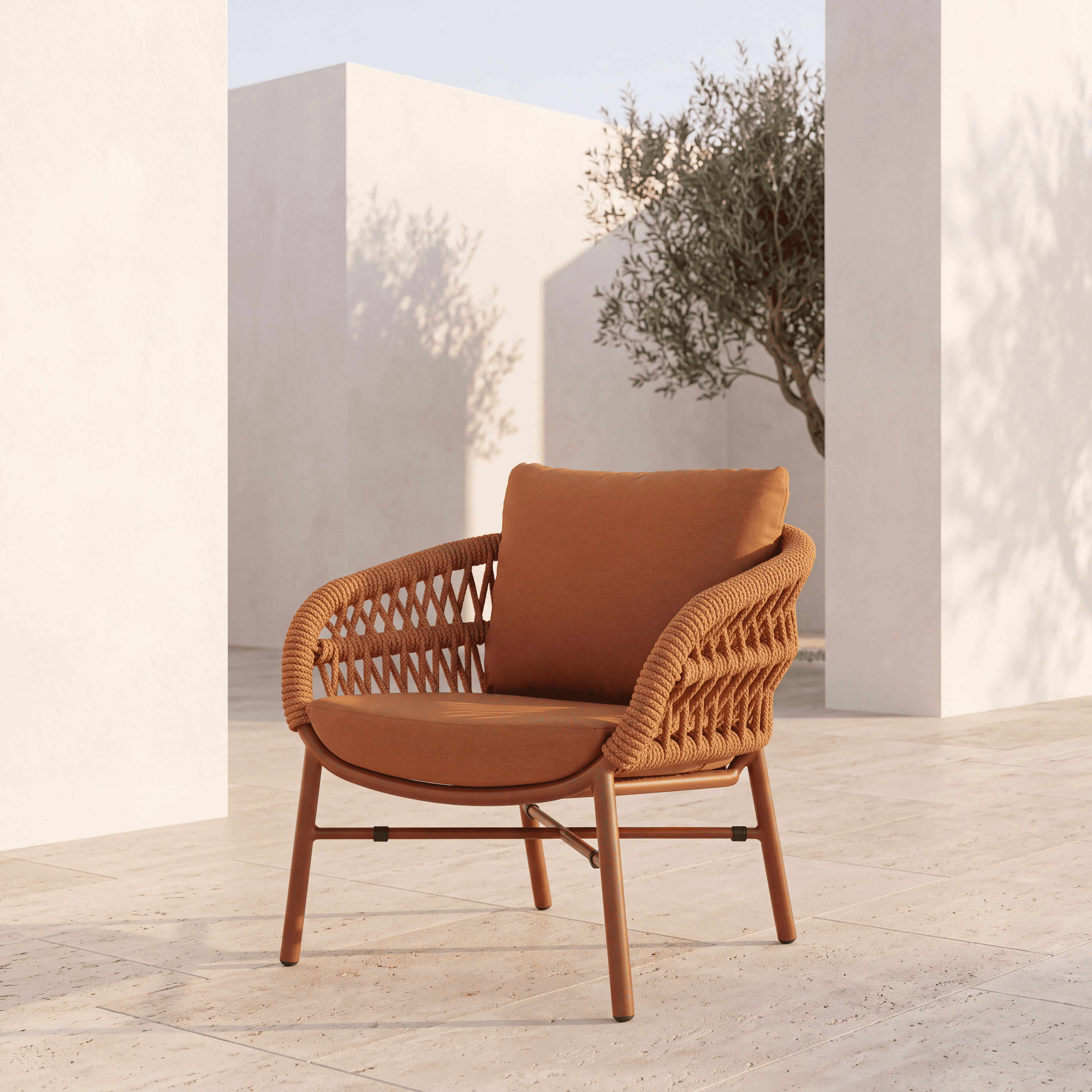 Fauteuil Holly Terracotta homa home