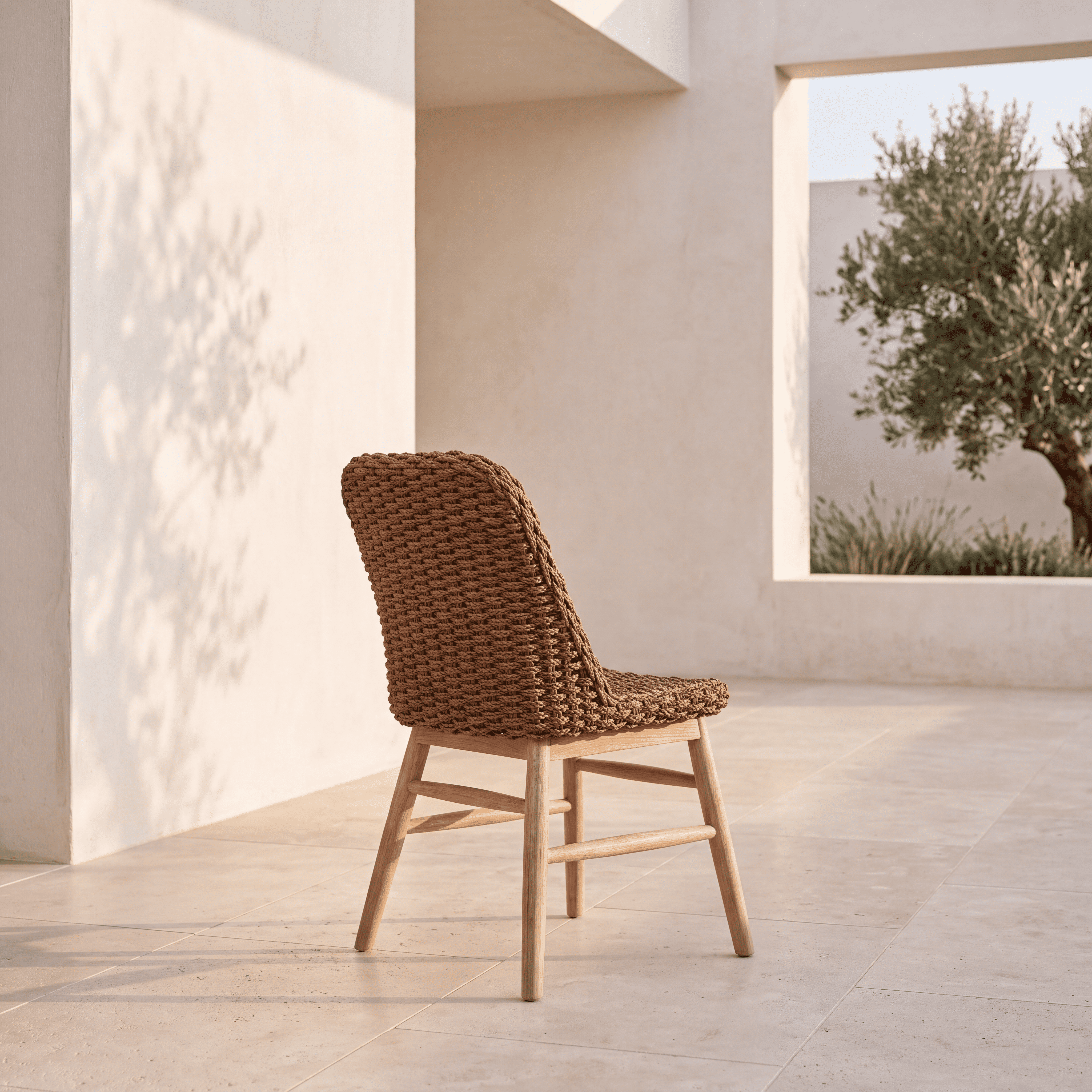 Chaise SOLEA marron homa home