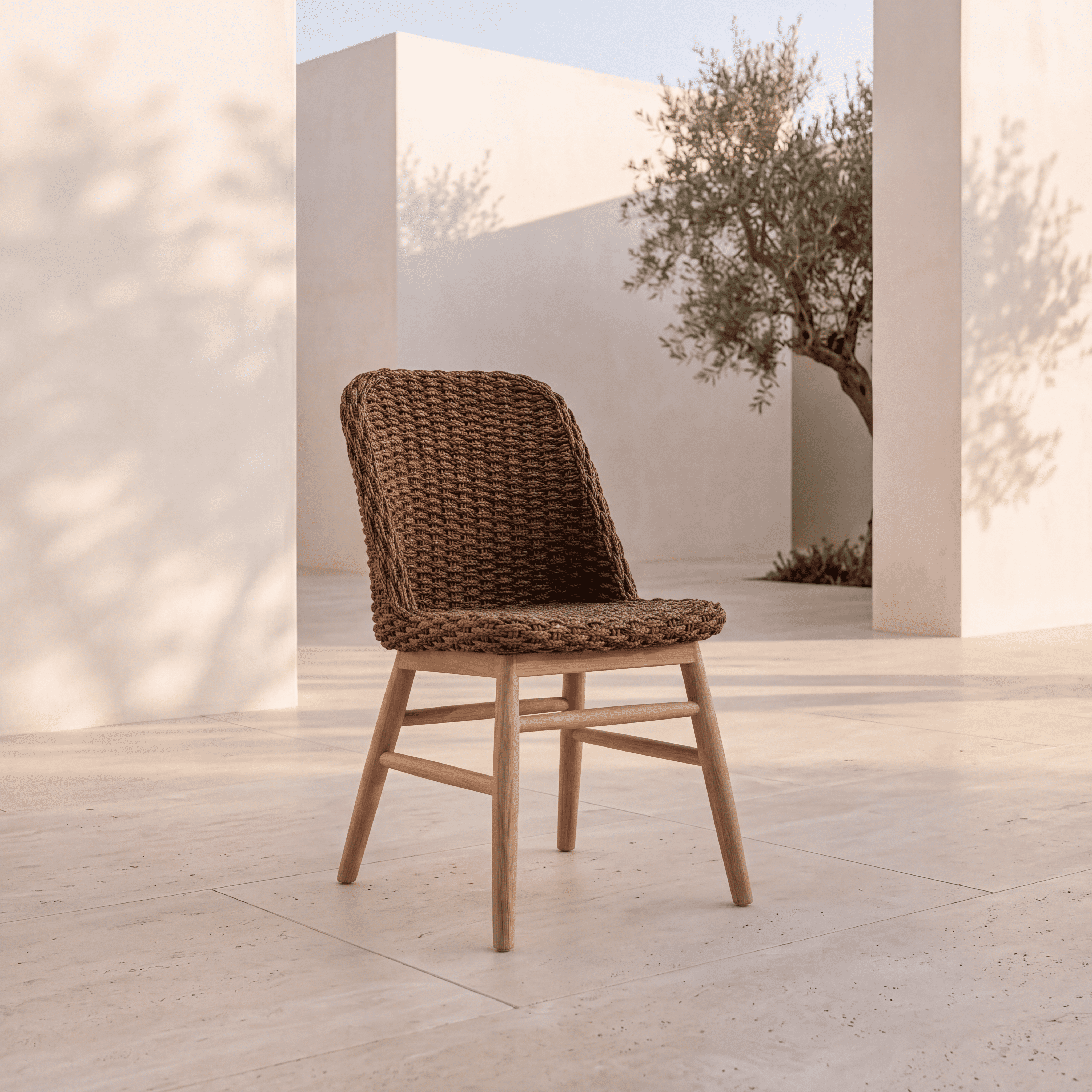 Chaise SOLEA marron homa home