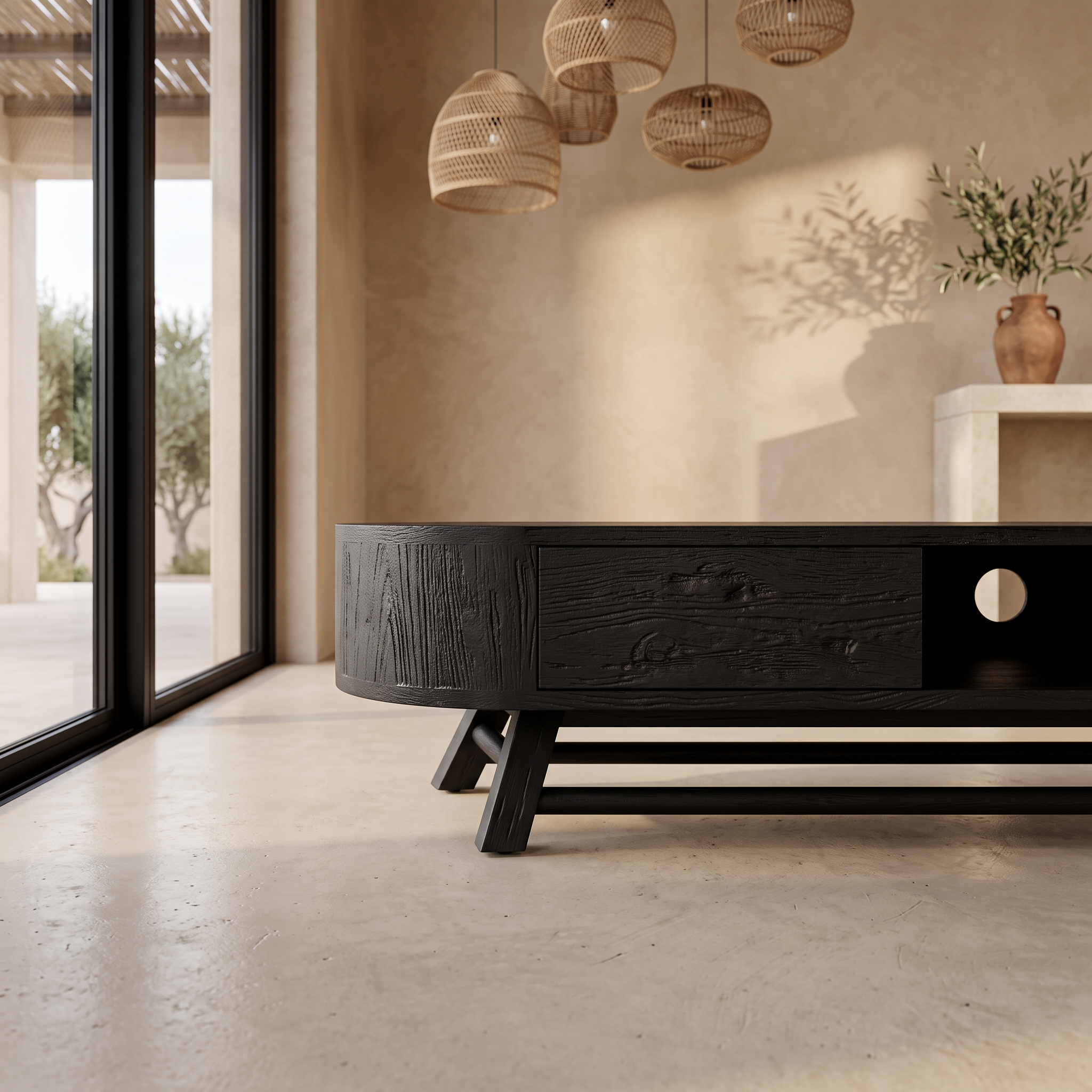 Meuble tv SYDNEY en 250cm homa home
