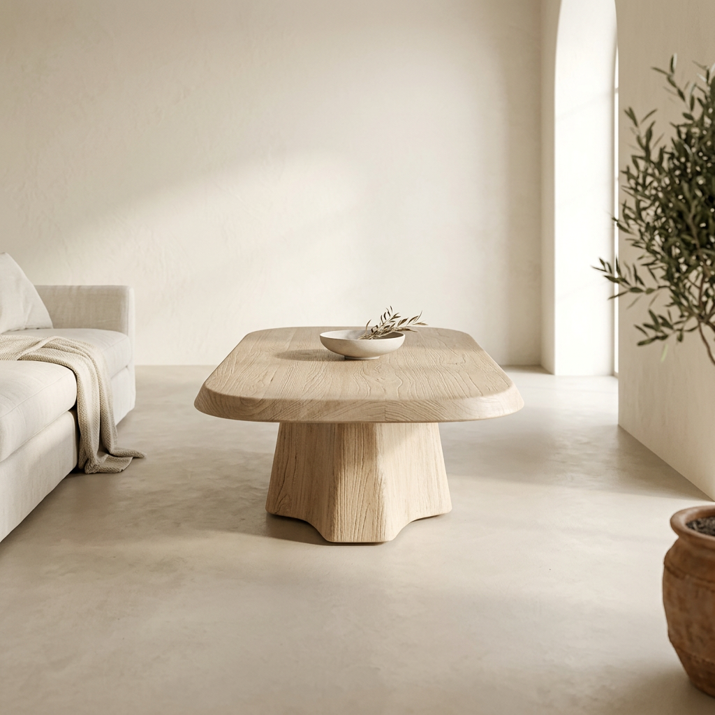 Table basse Osaka  en orme