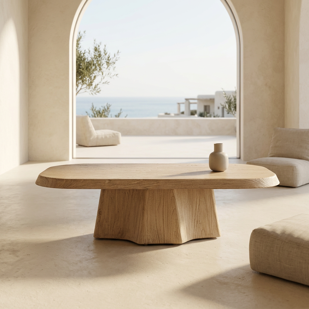 Table basse Osaka  en orme