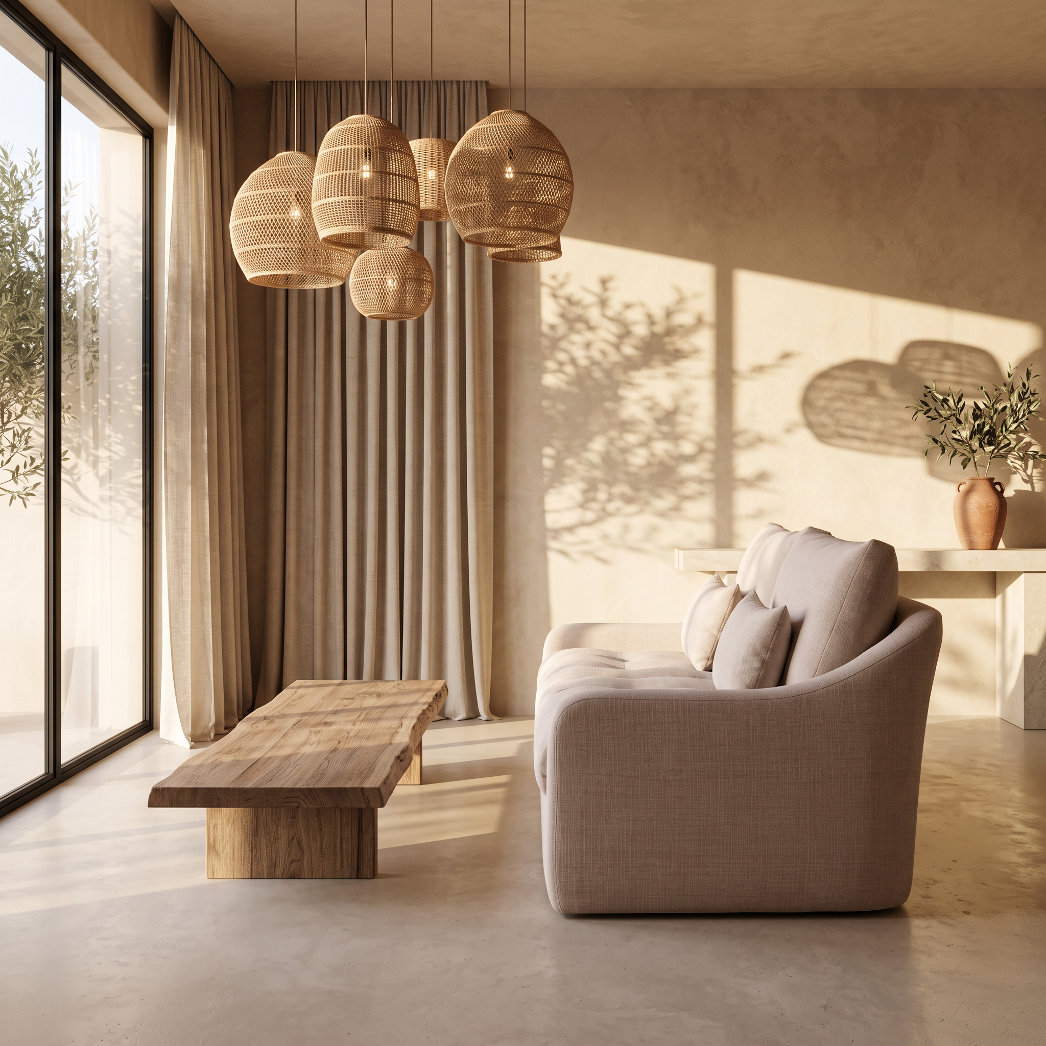 Canapé LAGUNA Beige 2 places homa home