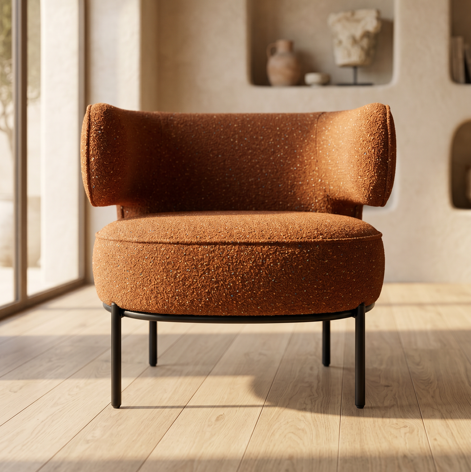 Fauteuil Emily Terracotta homa home