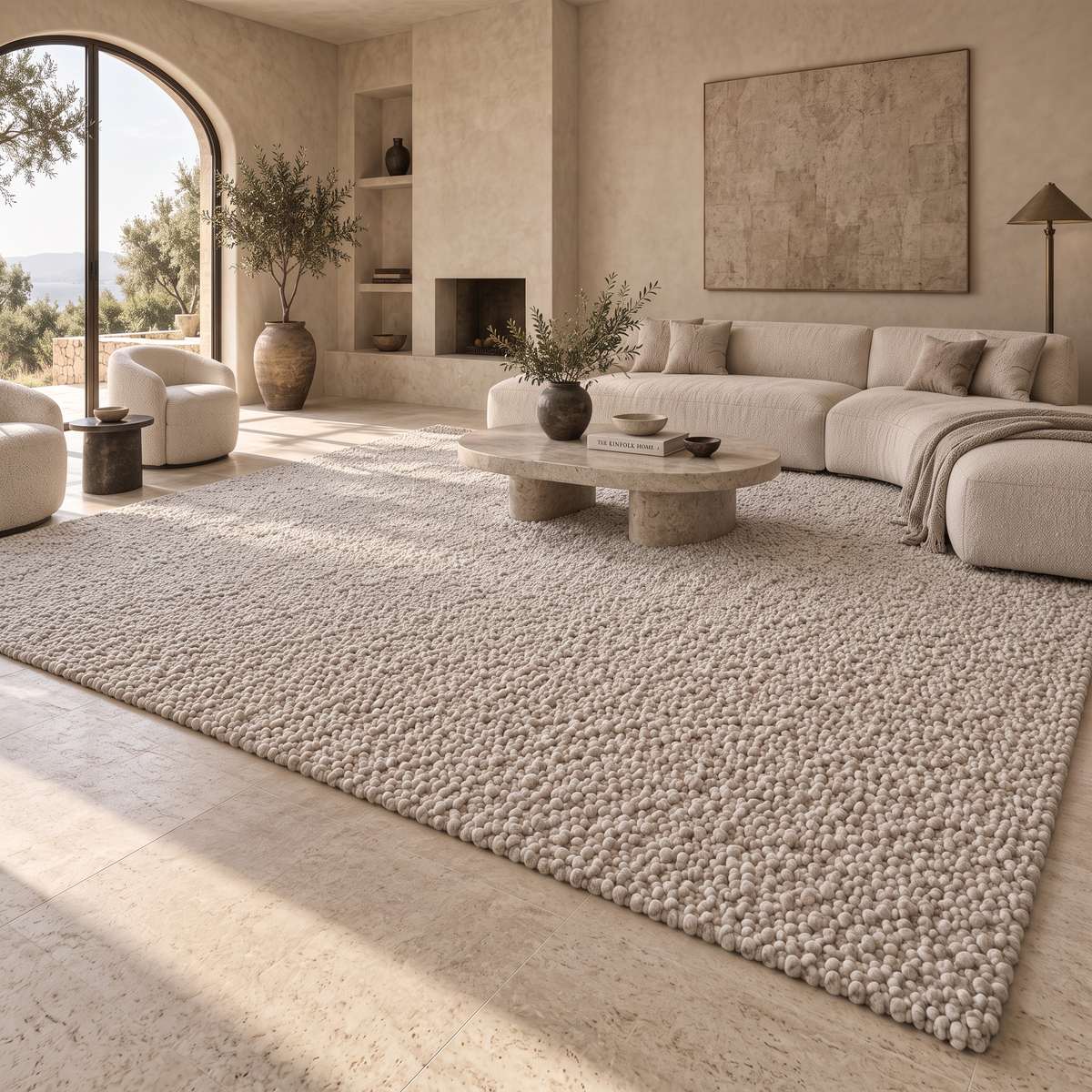 Tapis bouclette Homa Home