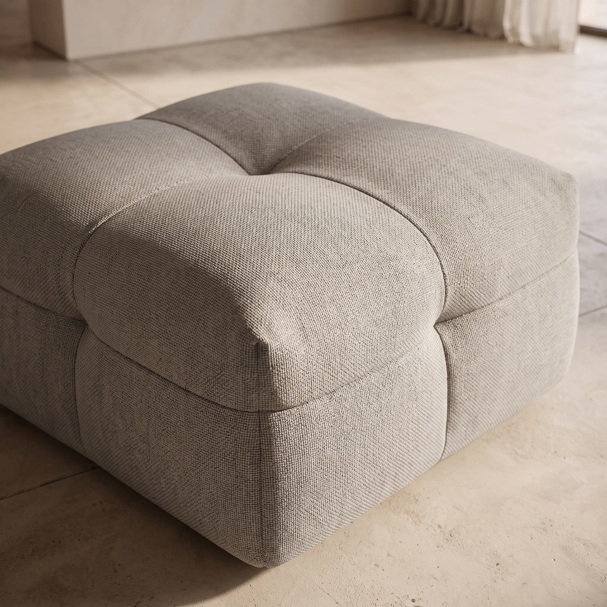 Pouf ASTANA taupe homa home
