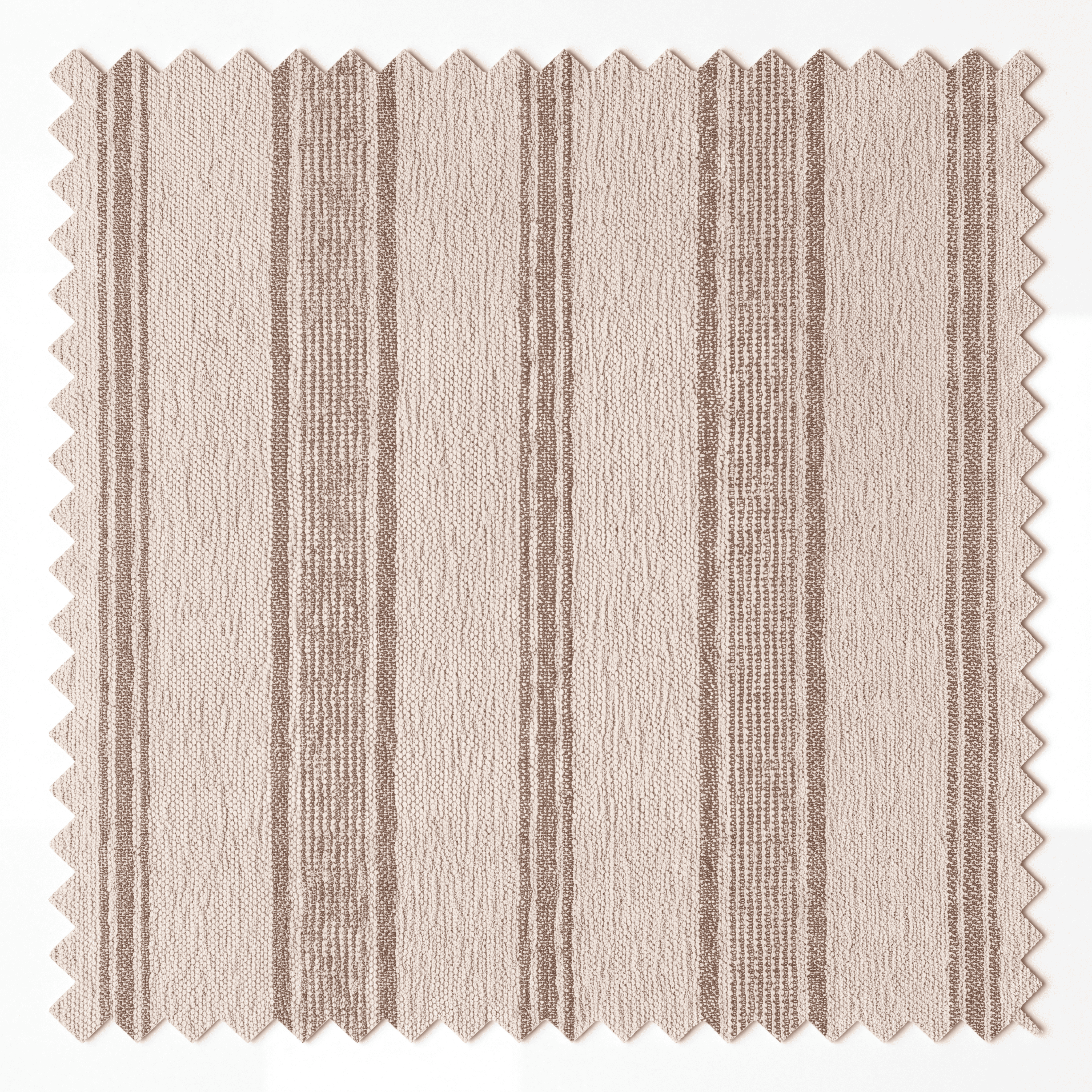 Canape Roma Beige et surcoussins rayures 257cm Homa Home