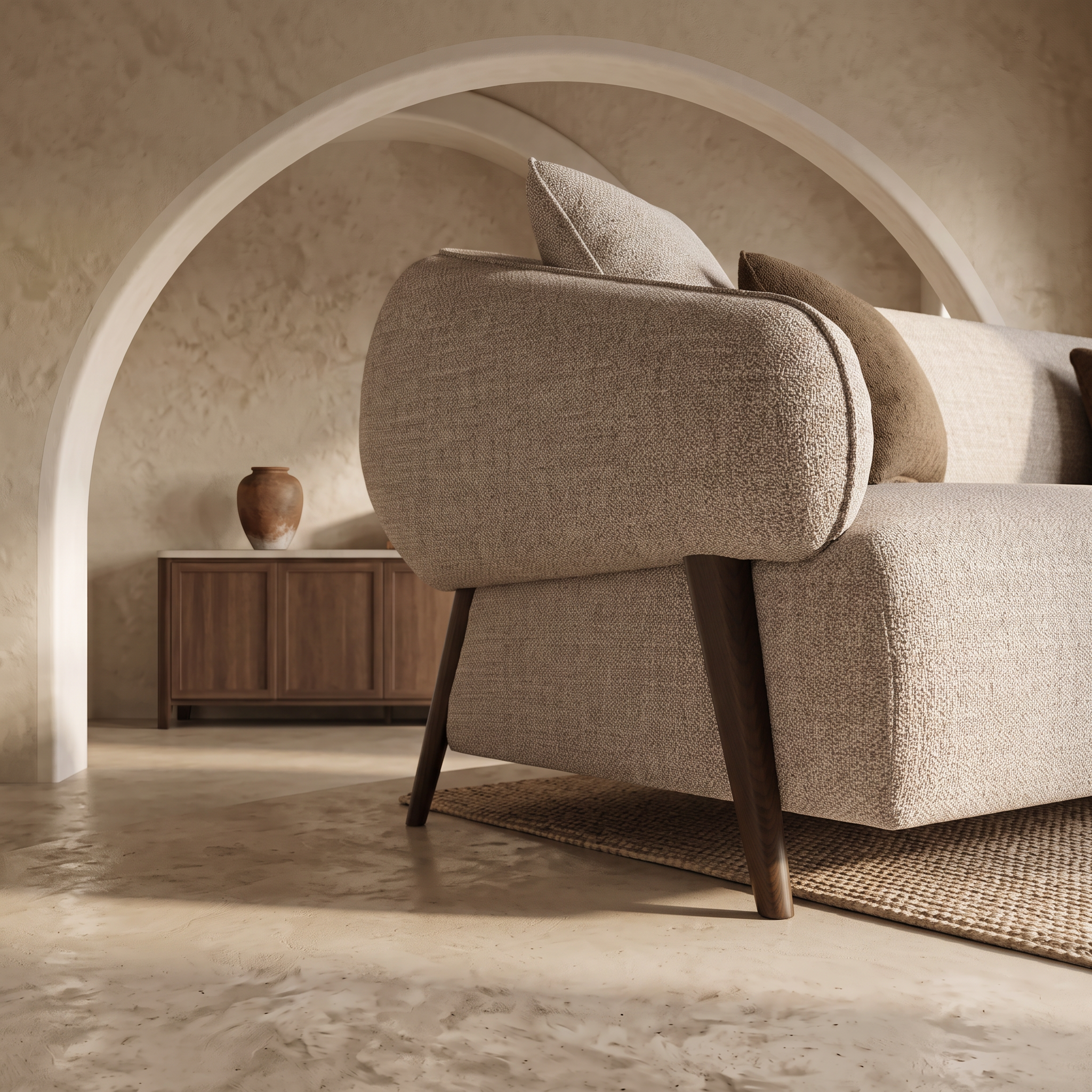 Canapé MILANO 3 places Greige homa home