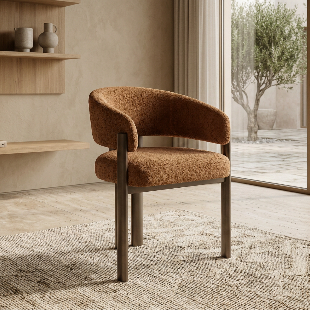 Chaise Ninon camel L'Empreinte