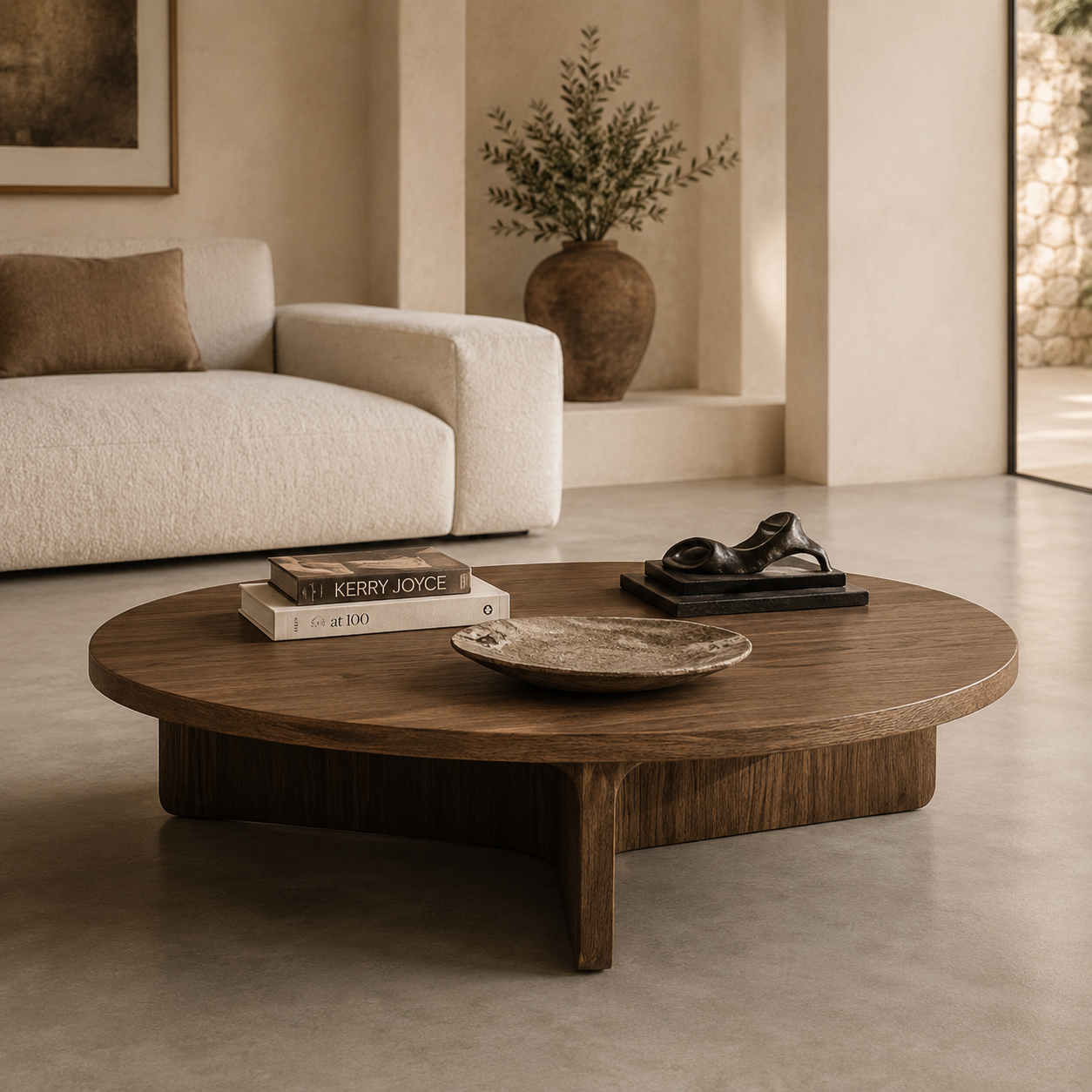 Table basse ovale Nocera homa home