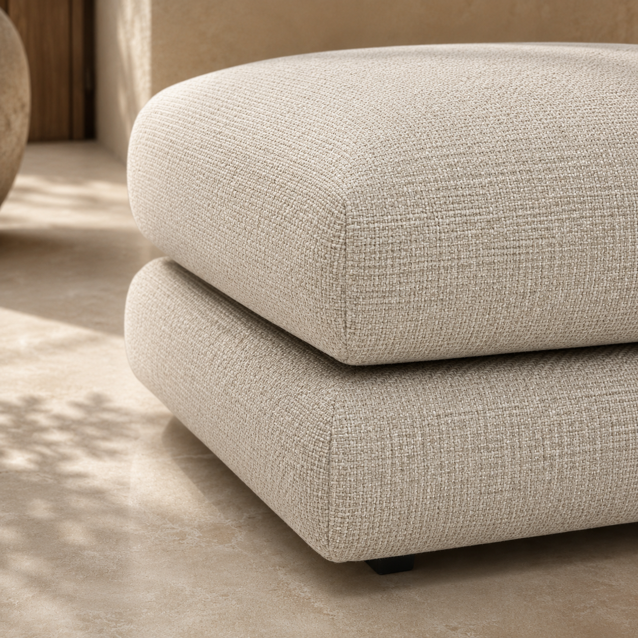 Pouf London Beige homa home