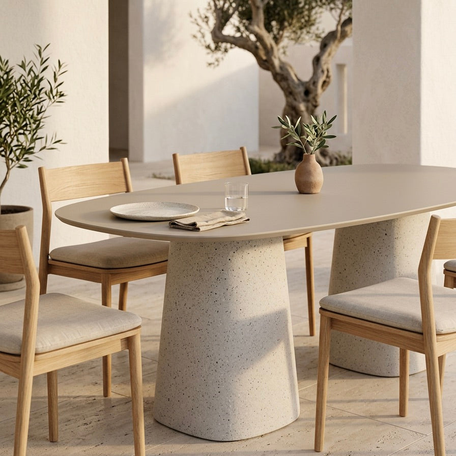 Table Belugia Céramique 220 cm homa home